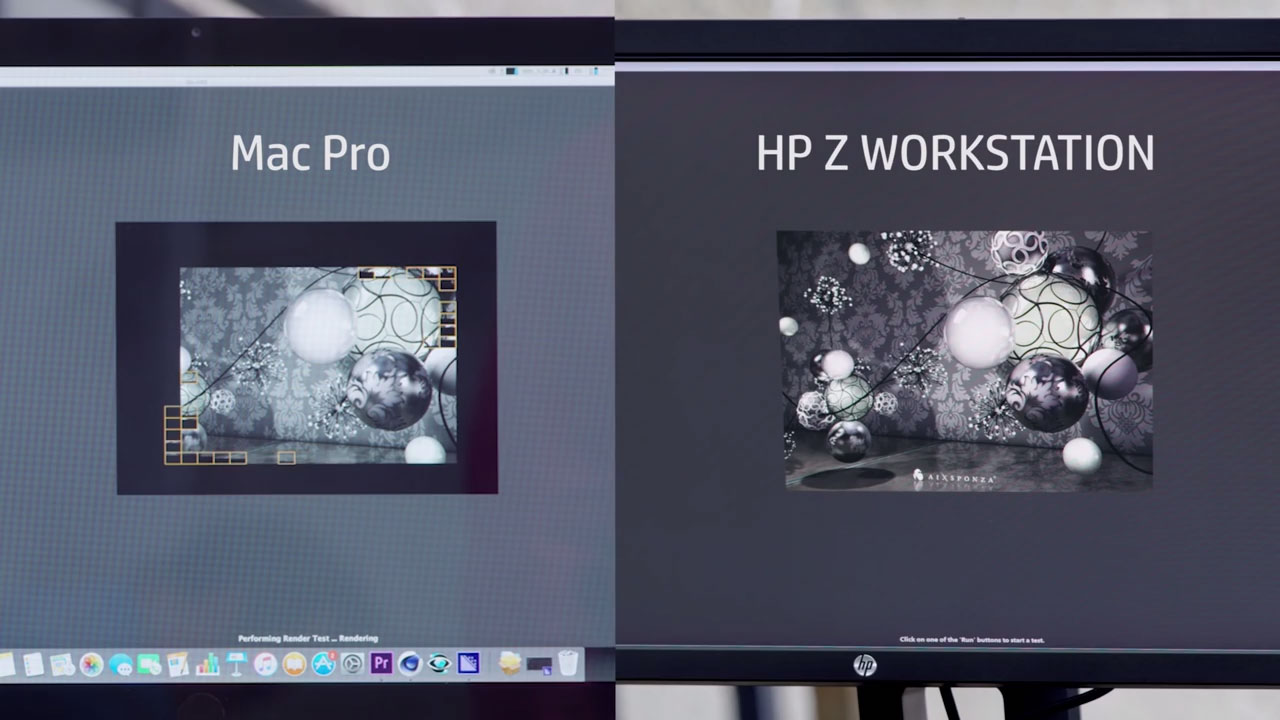 HP Z840 vs. Apple Mac Pro (Part 2 - Cinebench and Export Performance)