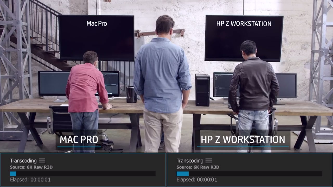 HP Z840 vs. Apple Mac Pro (Part 1 - Rendering and 6K Video Playback)